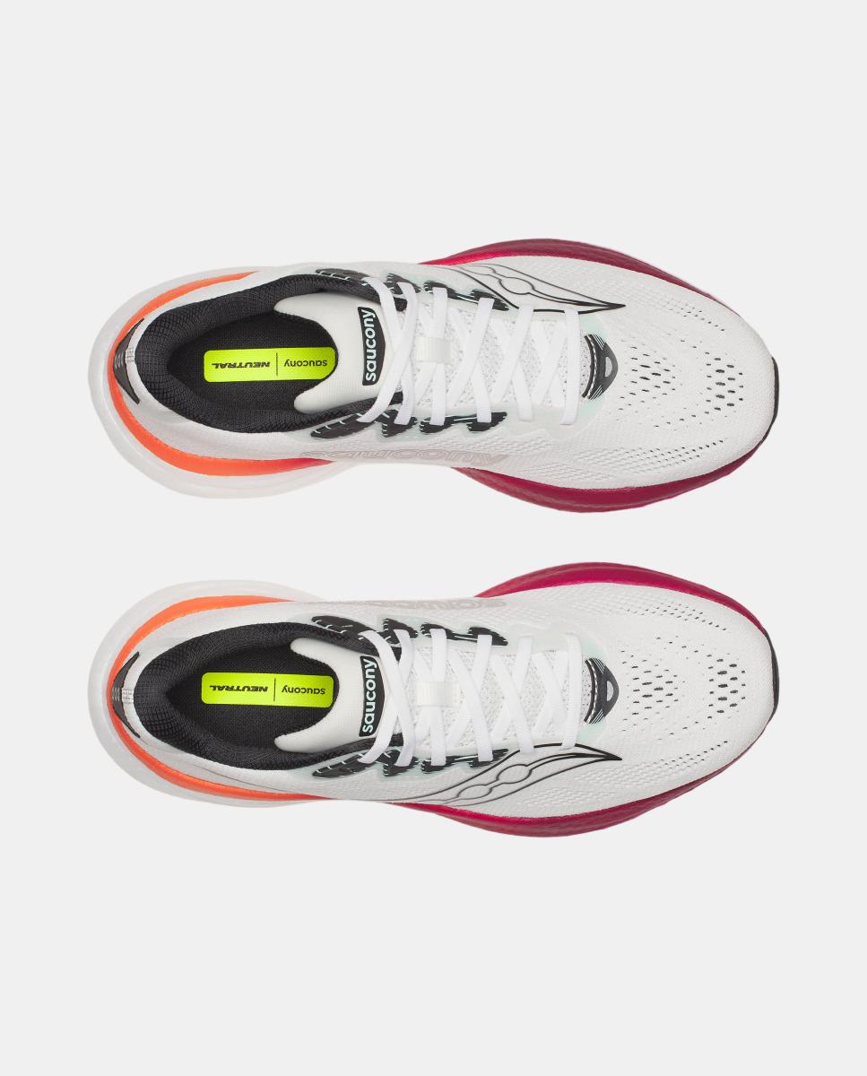 Sapatilhas de Running Unissexo Ride 19 Branco-3