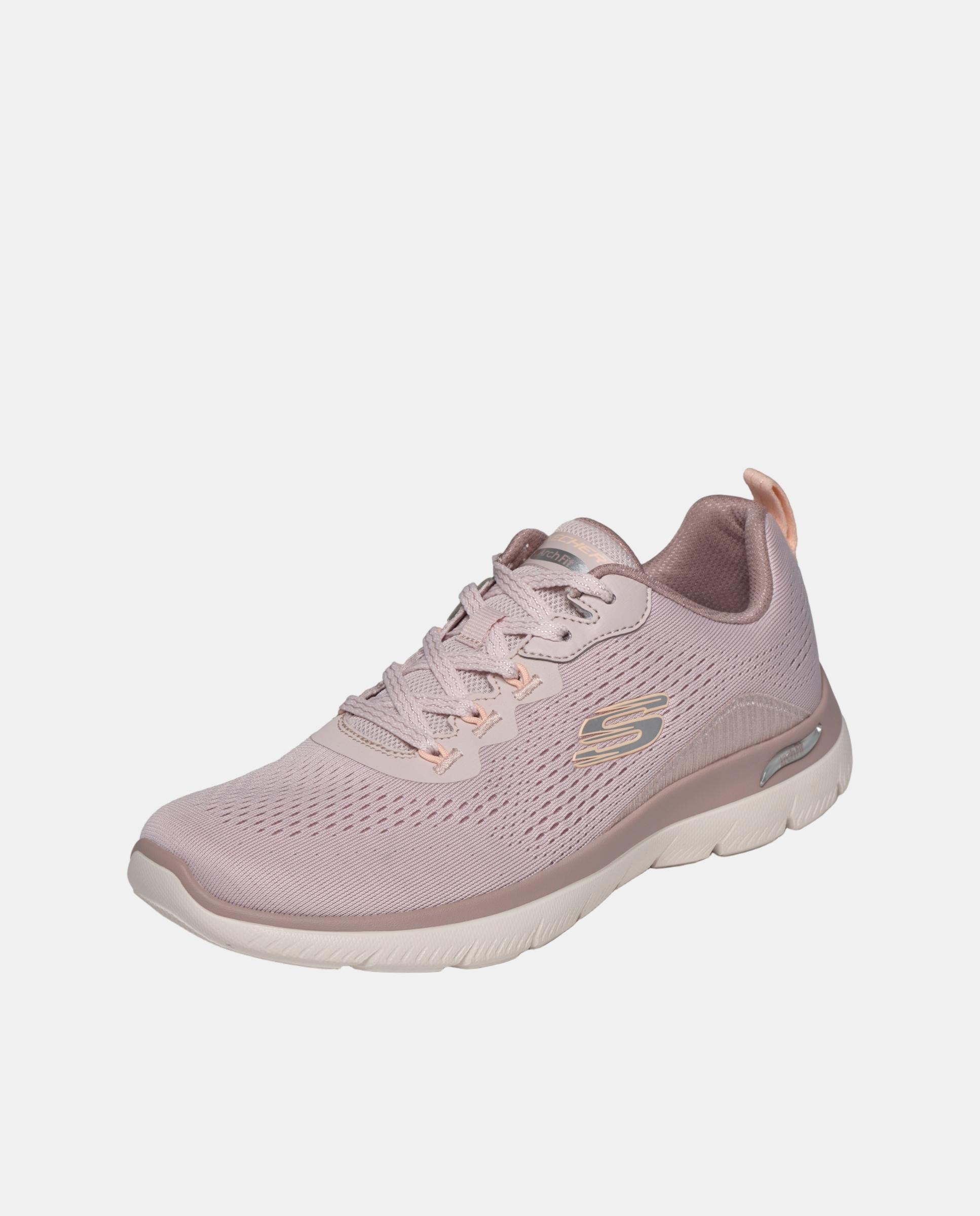 Sapatilhas Running de Mulher ARCH FIT SUMMITS - DAILY FLOW Skechers Roxo-2