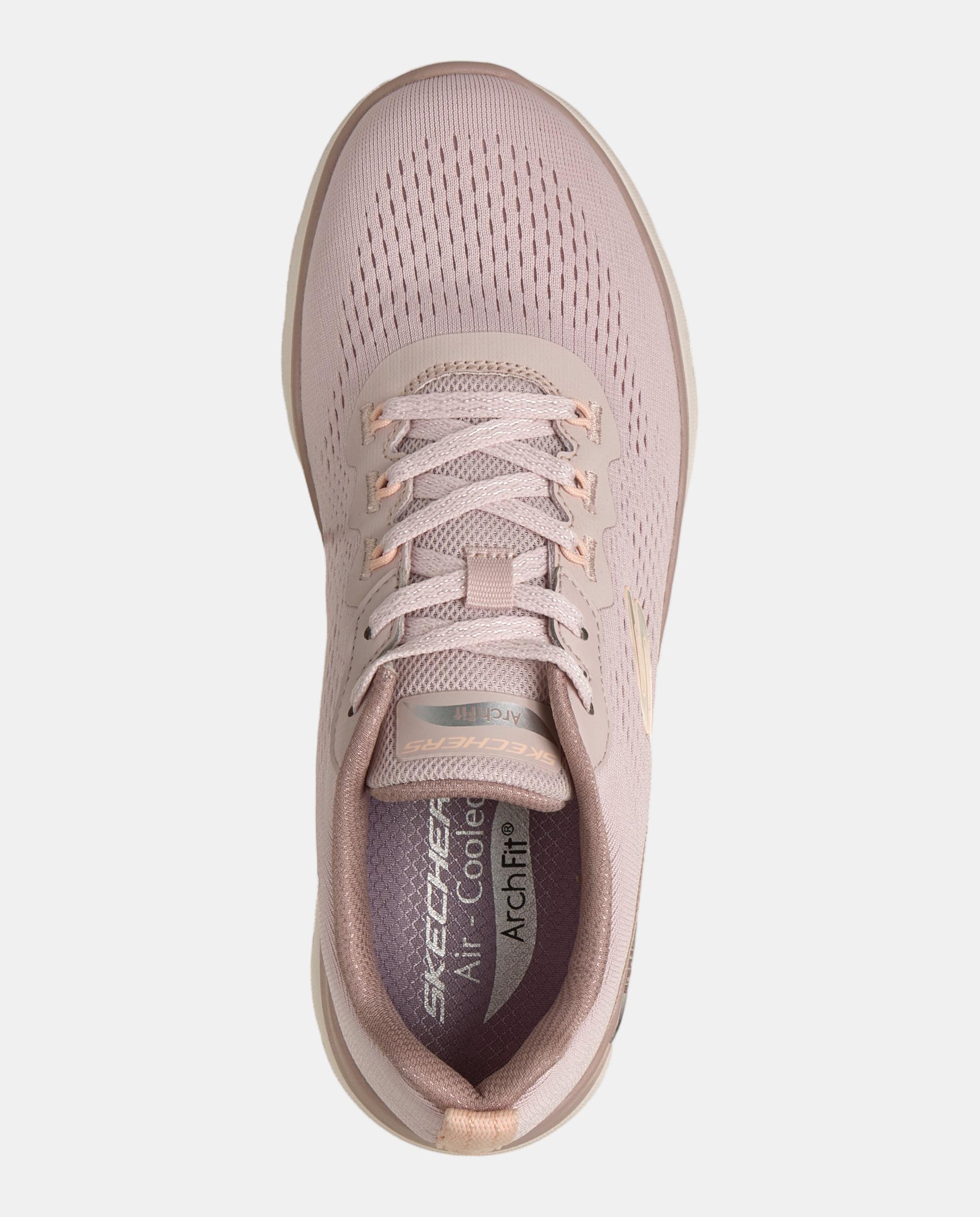 Sapatilhas Running de Mulher ARCH FIT SUMMITS - DAILY FLOW Skechers Roxo-3