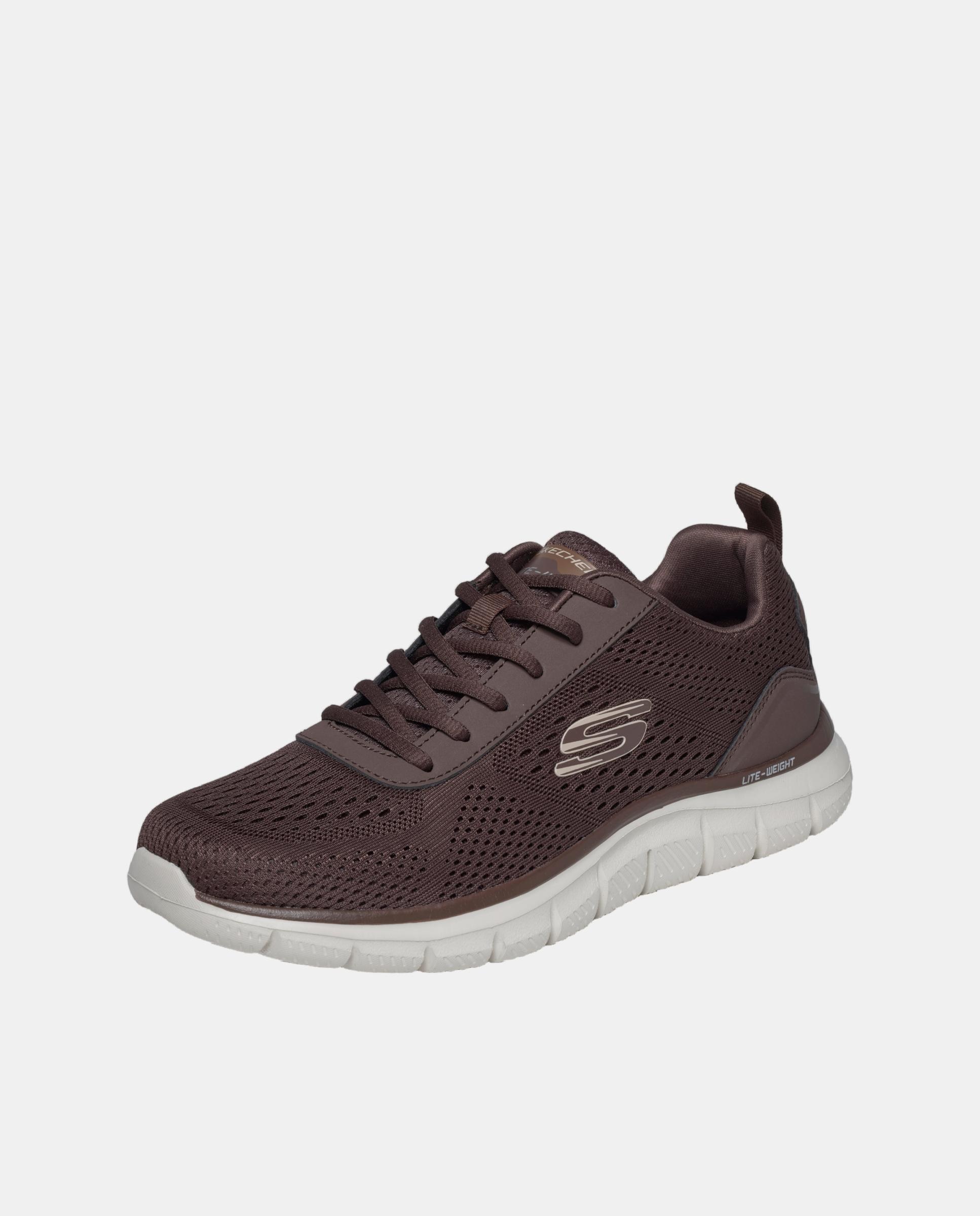 Sapatilhas de Corrida TRACK - LESHUR Skechers Castanho-2