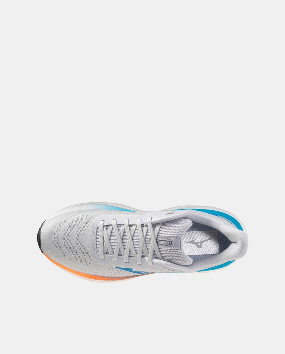 Sapatilhas Running WAVE SKY 9 de Homem Mizuno Cinzento / Azul-3