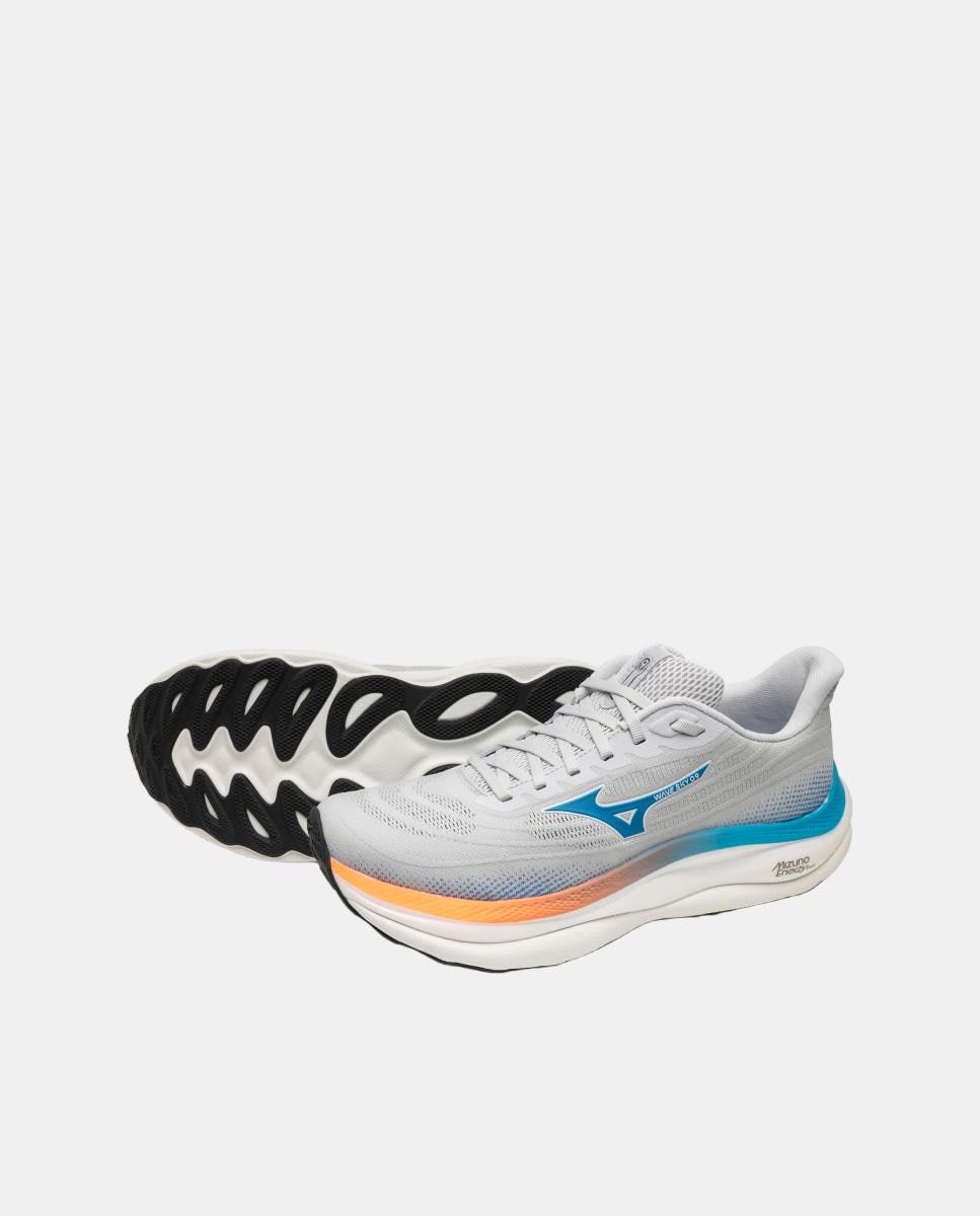 Sapatilhas Running WAVE SKY 9 de Homem Mizuno Cinzento / Azul-5