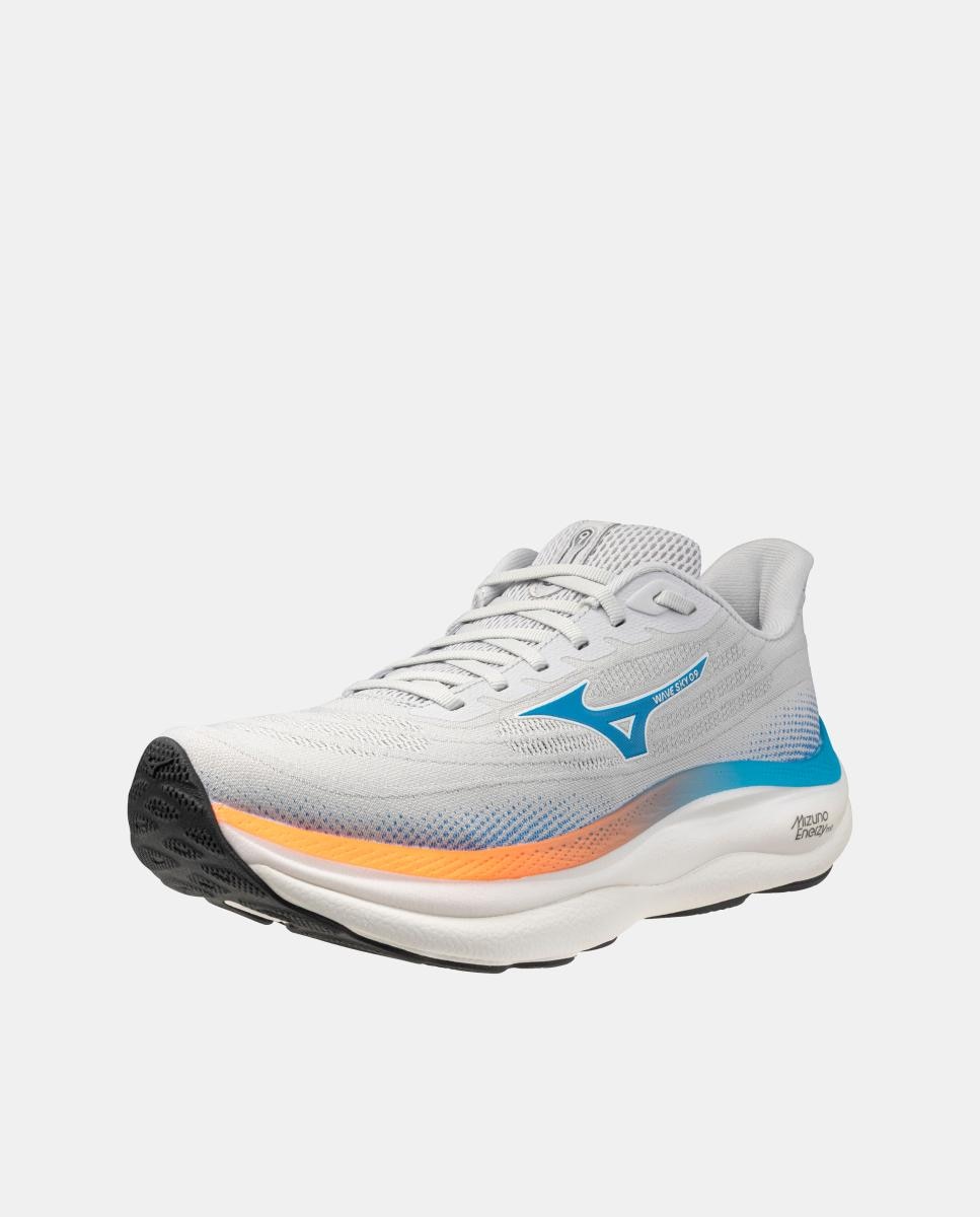 Sapatilhas Running WAVE SKY 9 de Homem Mizuno Cinzento / Azul-7