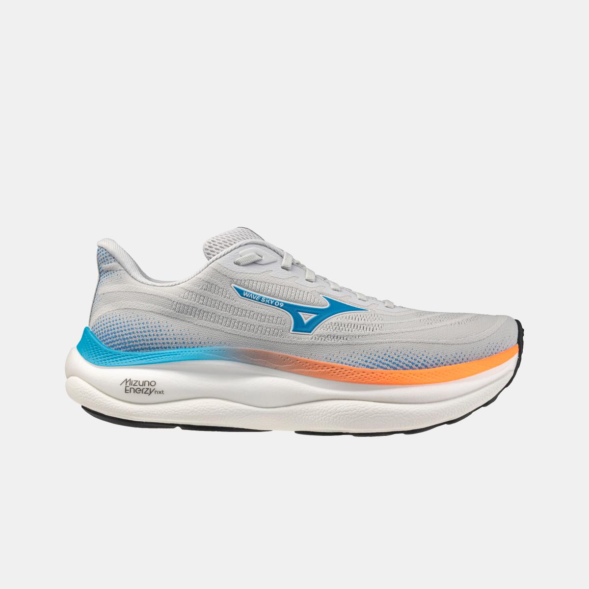 Sapatilhas Running WAVE SKY 9 de Homem Mizuno Cinzento / Azul-12