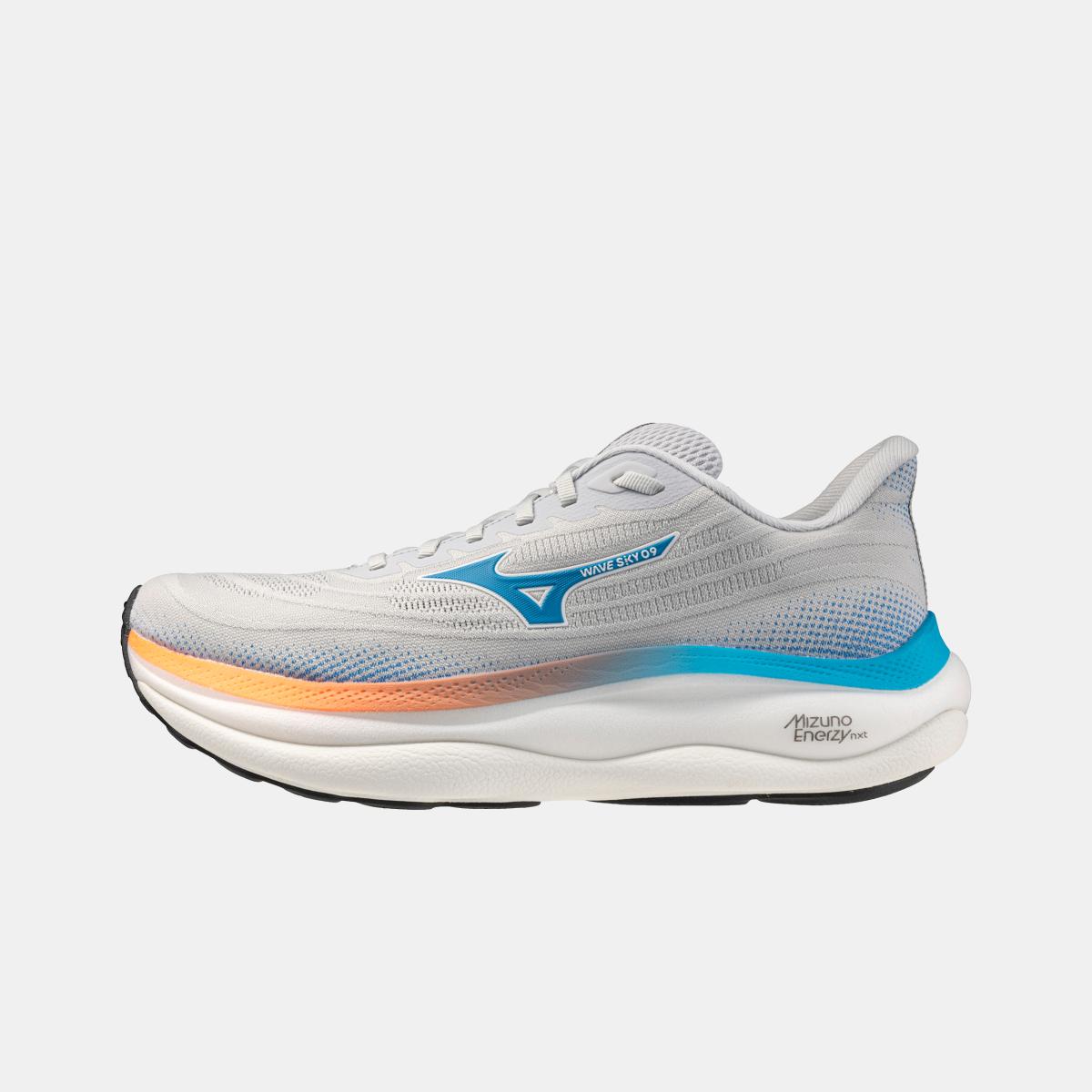 Sapatilhas Running WAVE SKY 9 de Homem Mizuno Cinzento / Azul-13