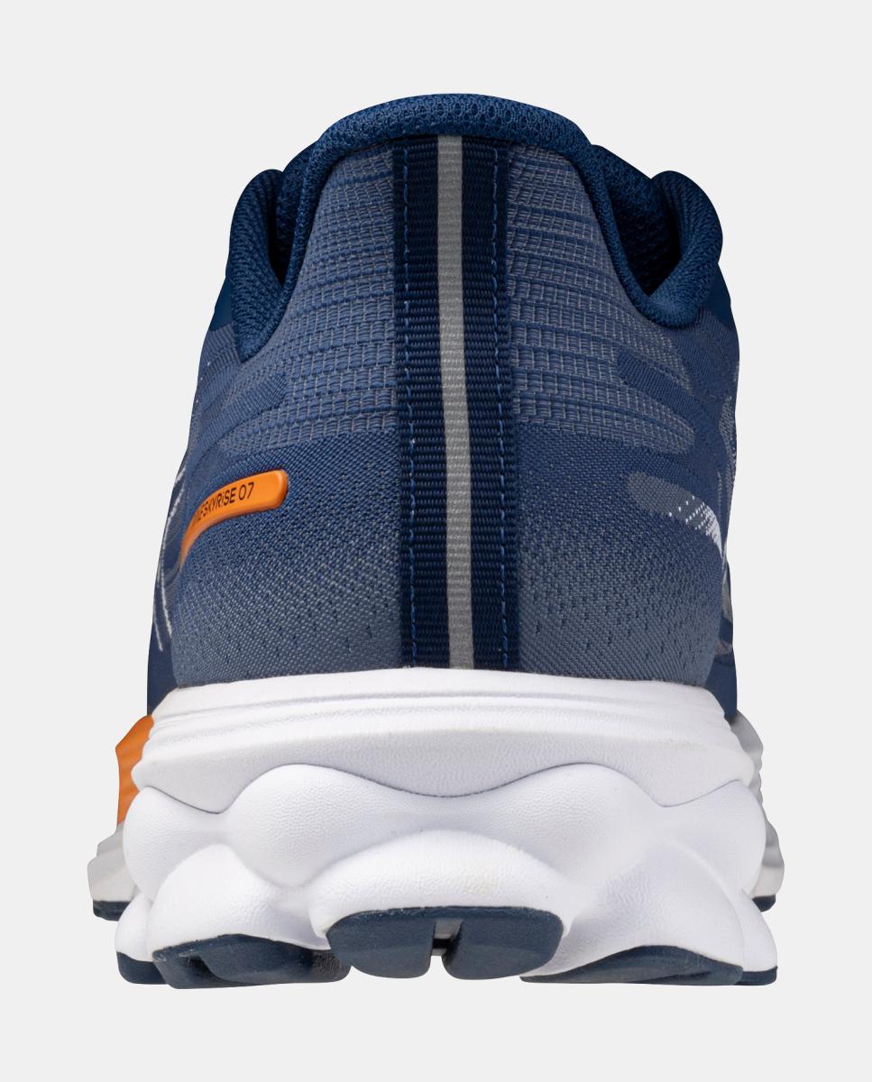 Sapatilhas Running WAVE SKYRISE 7 de Homem Mizuno Azul-marinho / Laranja-4