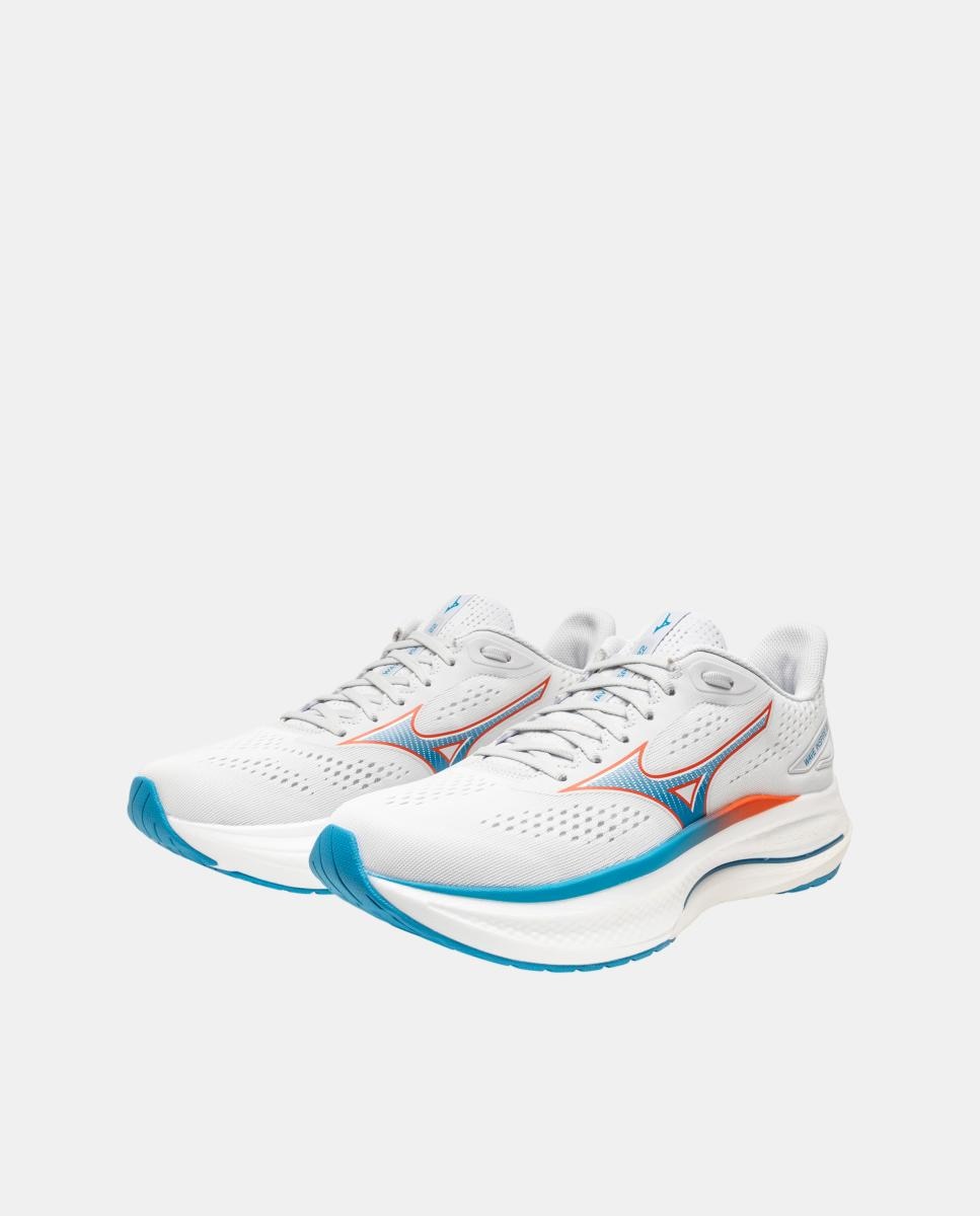 Sapatilhas Running WAVE INSPIRE 22 de Homem Mizuno Branco / Azul-8
