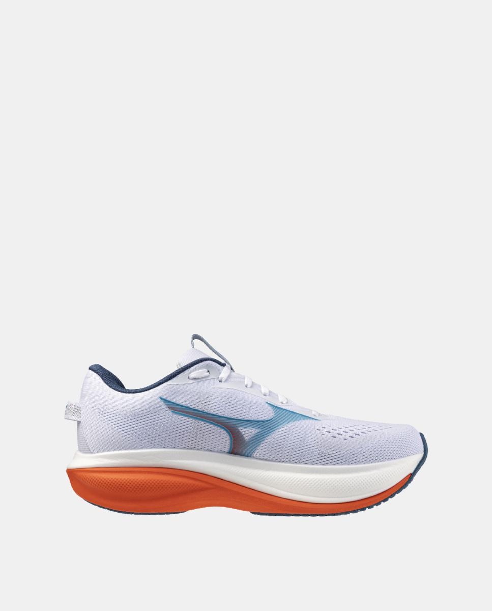 Sapatilhas Running WAVE RIDER 30 de Homem Mizuno Branco / Azul-4