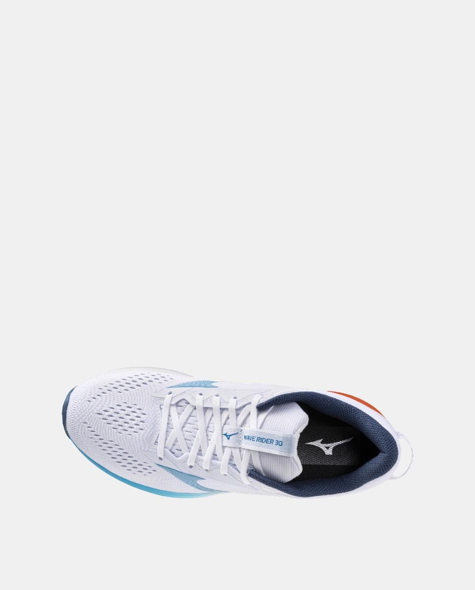 Sapatilhas Running WAVE RIDER 30 de Homem Mizuno Branco / Azul-5