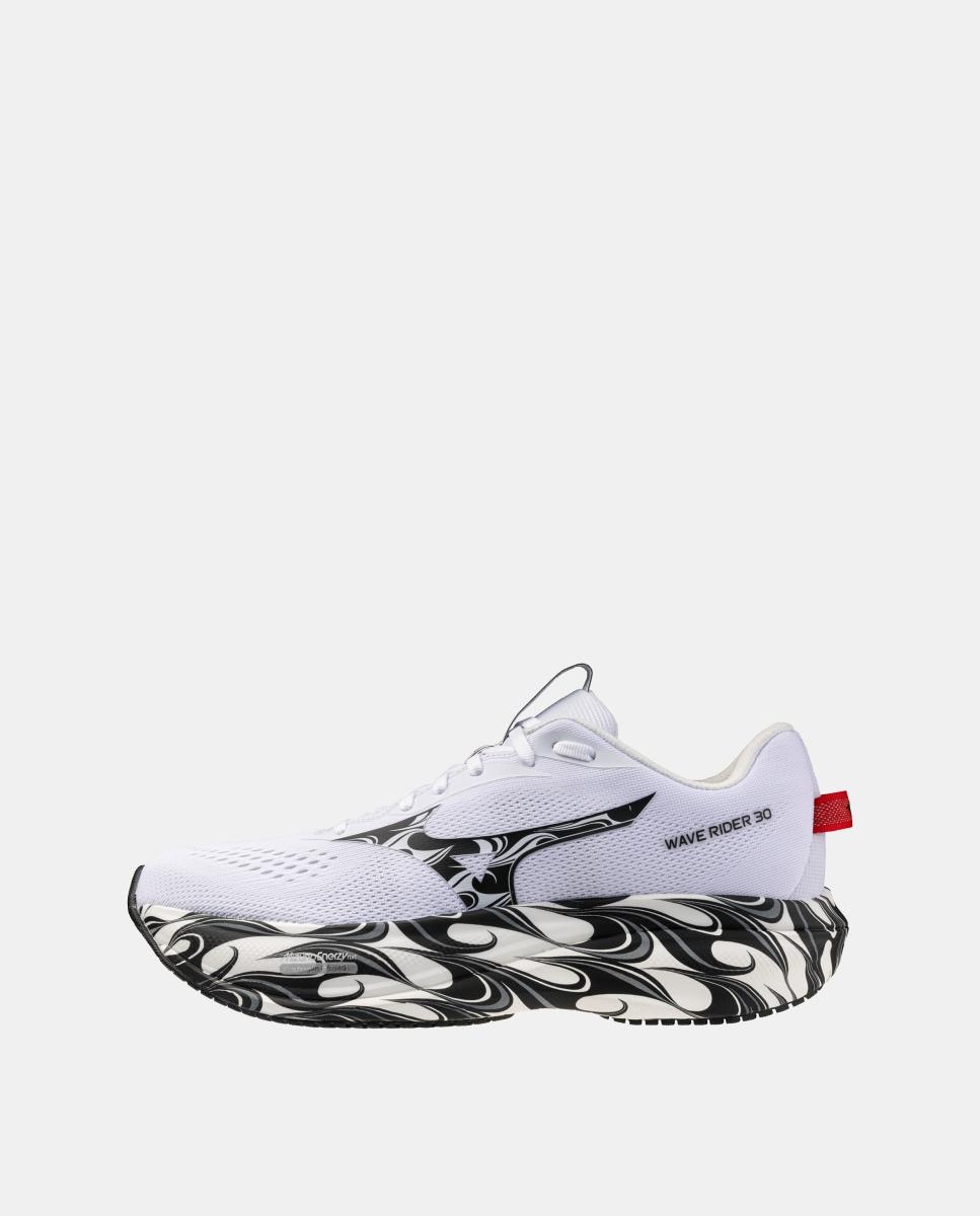 Sapatilhas Running WAVE RIDER 30 Disclosure de Homem Mizuno Branco / Preto-8