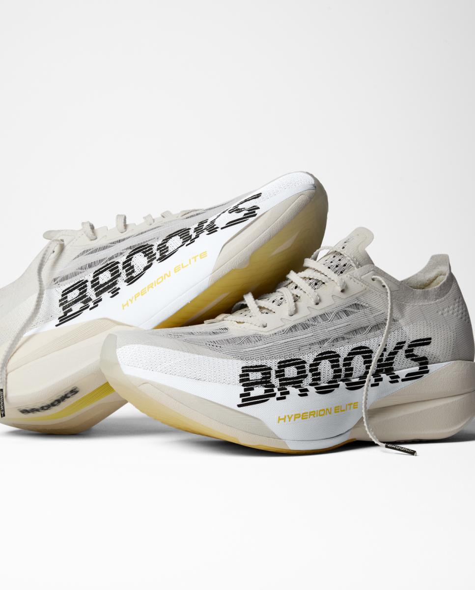 Sapatilhas de running de homem Hyperion Elite 6 Brooks Cinzento / Amarelo-8
