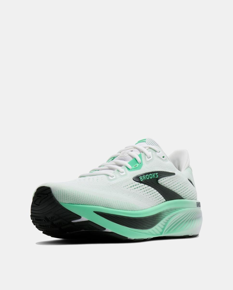 Sapatilhas de running de homem Ghost 18 Brooks Verde / Branco-2
