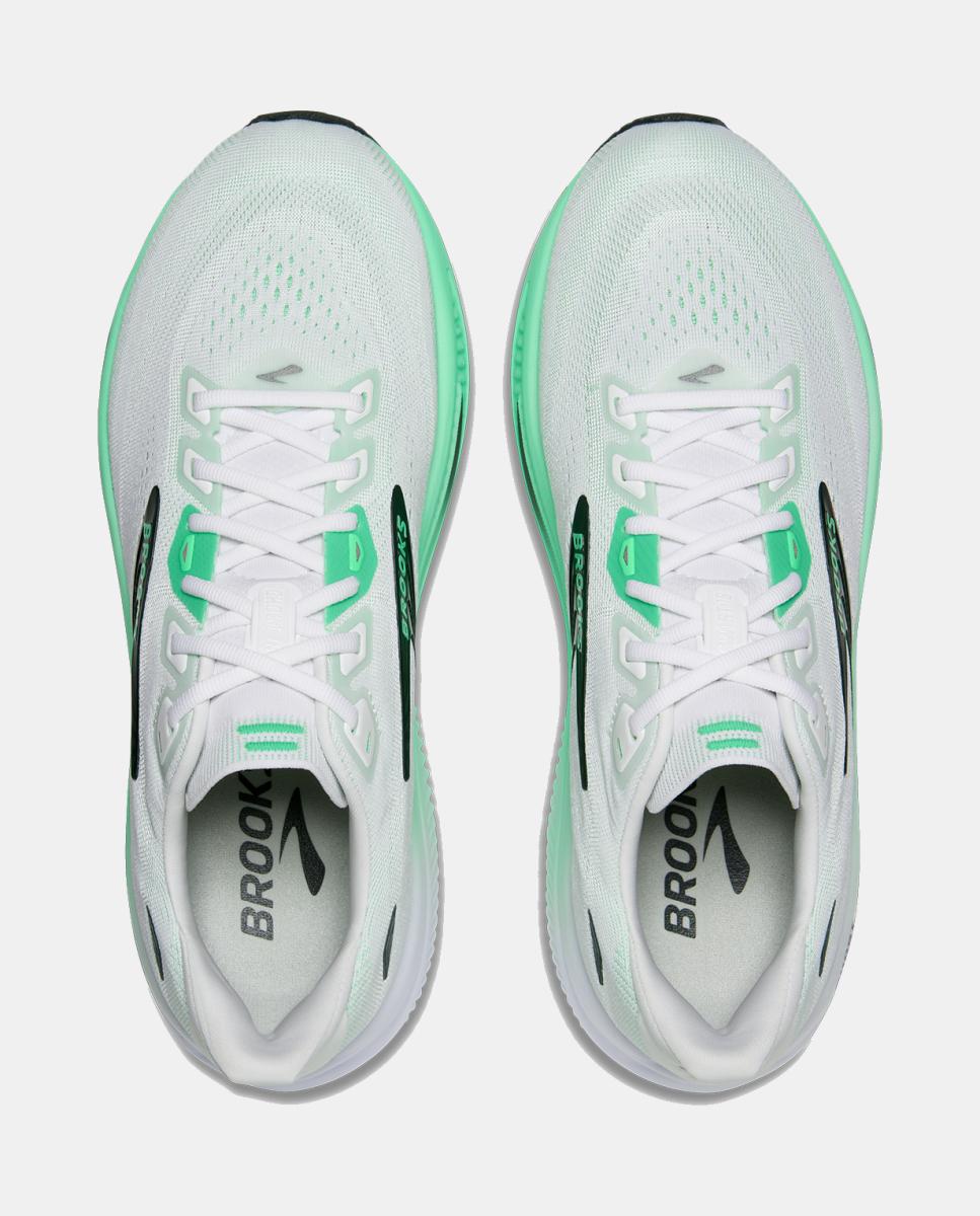 Sapatilhas de running de homem Ghost 18 Brooks Verde / Branco-3