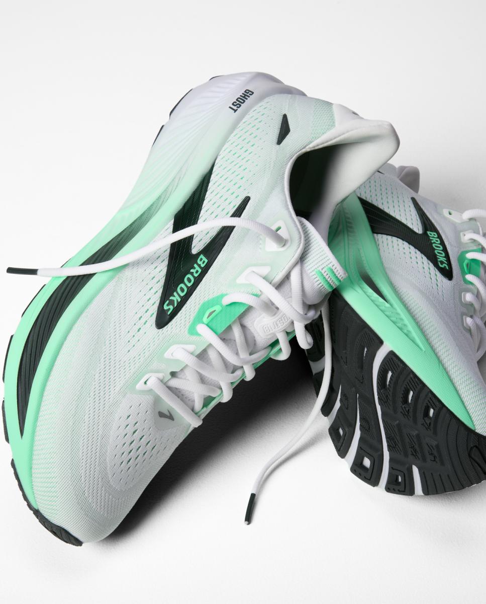 Sapatilhas de running de homem Ghost 18 Brooks Verde / Branco-8