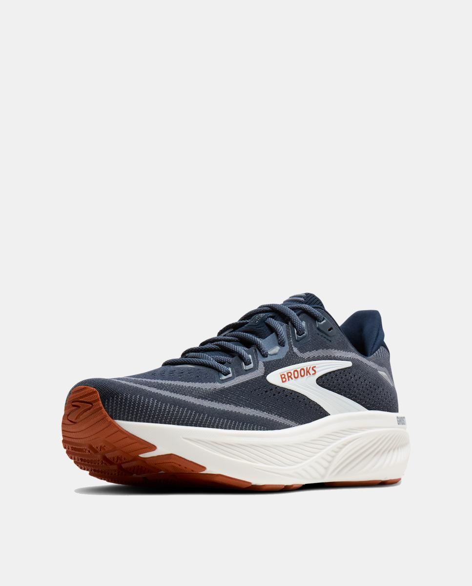 Sapatilhas de running de homem Ghost 18 Brooks Azul-marinho / Branco-2