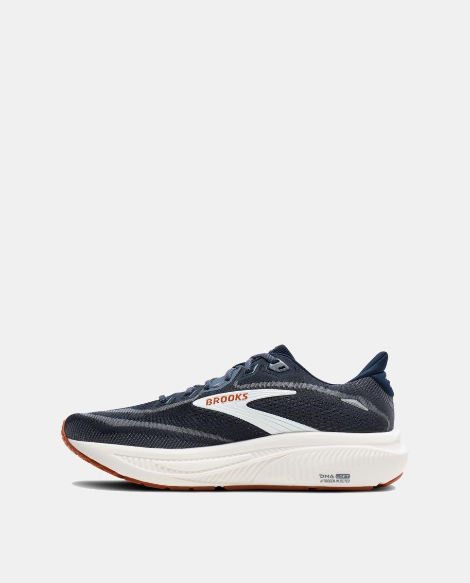 Sapatilhas de running de homem Ghost 18 Brooks Azul-marinho / Branco-4