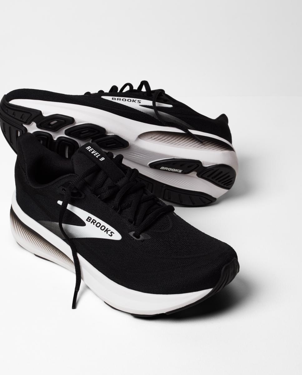 Sapatilhas de running de homem Revel 9 Brooks Preto / Branco-8