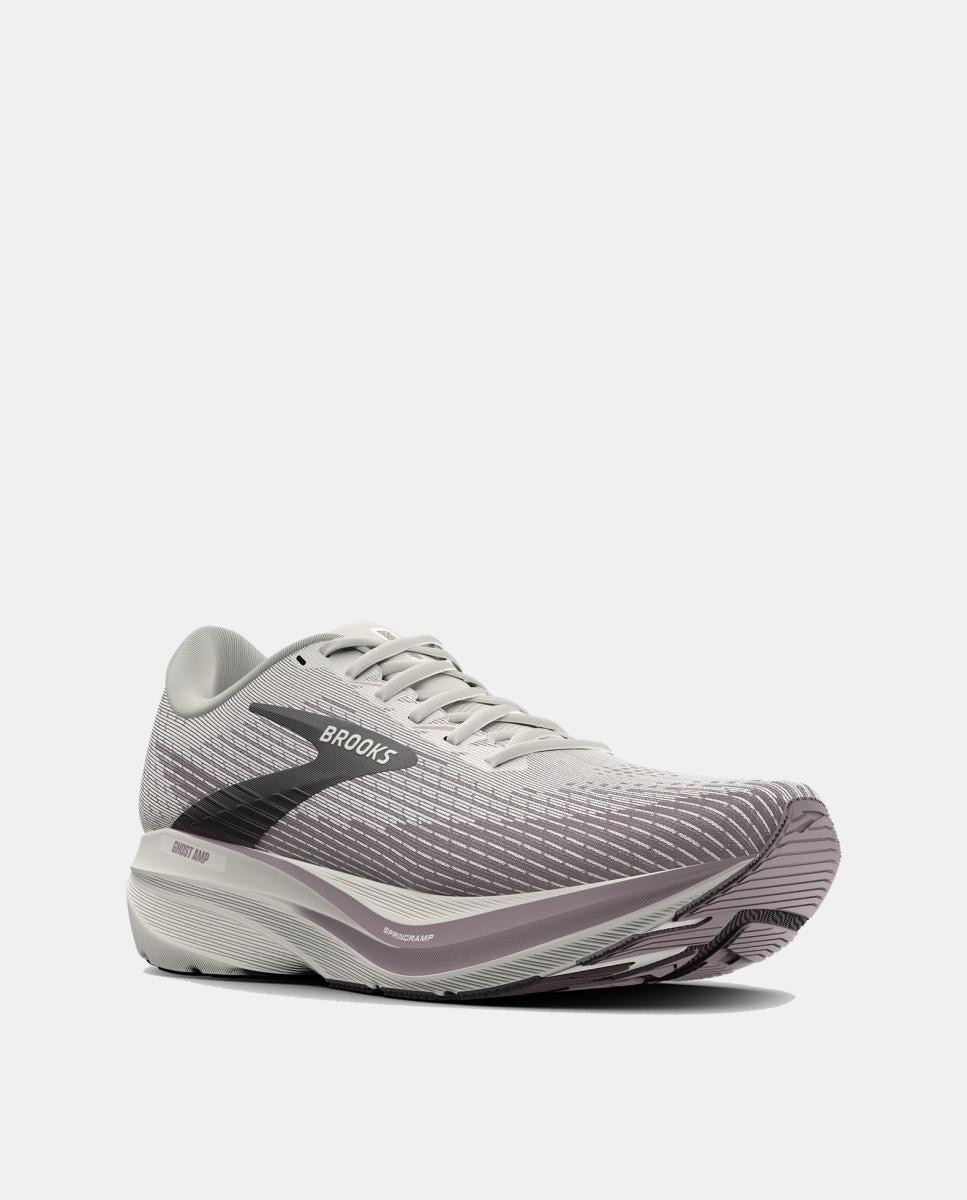 Sapatilhas de running de Homem Ghost Amp Brooks Cinzento / Roxo-2