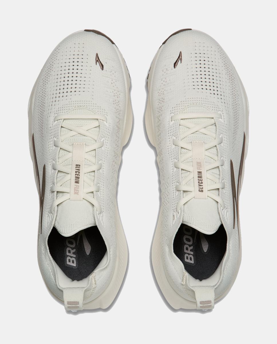 Sapatilhas de running de Homem Glycerin Flex Brooks Bege / Azul-3