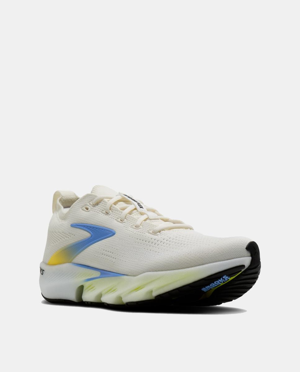 Sapatilhas de running de Homem Glycerin Flex Brooks Branco/Amarelo-2
