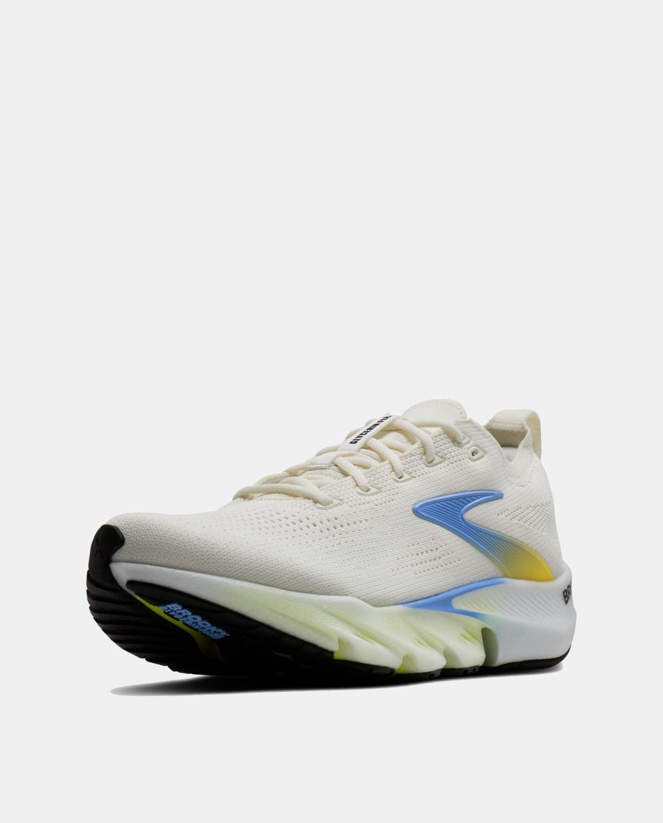 Sapatilhas de running de Homem Glycerin Flex Brooks Branco/Amarelo-6