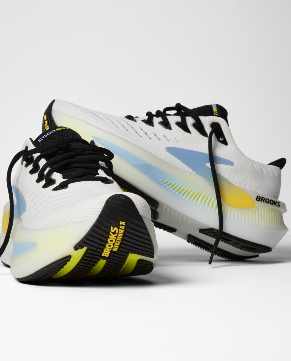 Sapatilhas de running de homem Glycerin Max 2 Brooks Branco / Azul-8