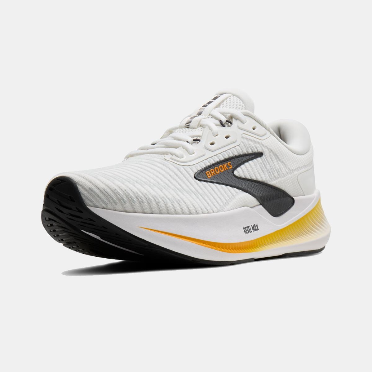 Sapatilhas de running de Homem Revel Max  Brooks Branco / Laranja-2