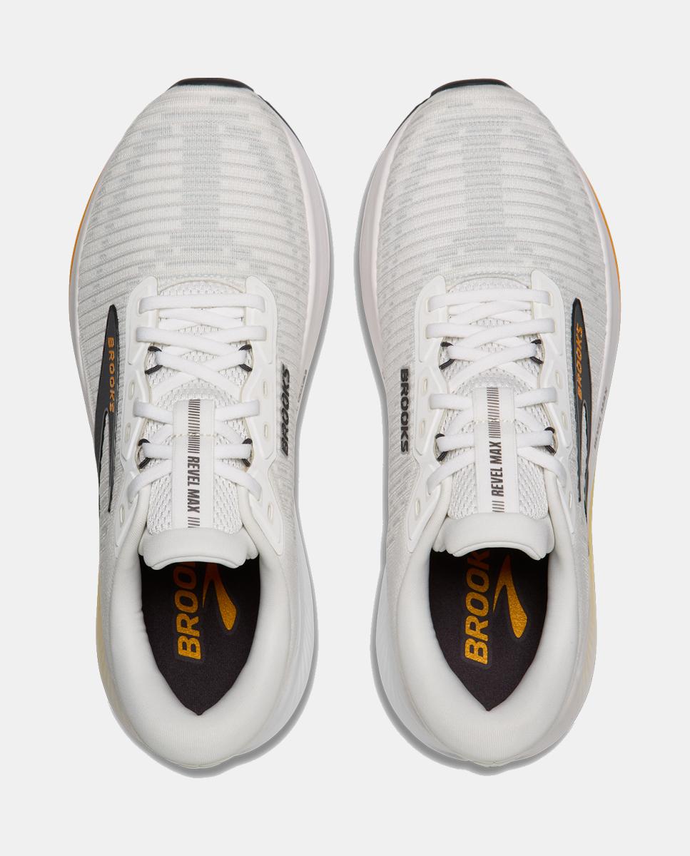 Sapatilhas de running de Homem Revel Max  Brooks Branco / Laranja-3