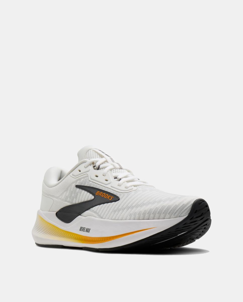 Sapatilhas de running de Homem Revel Max  Brooks Branco / Laranja-7