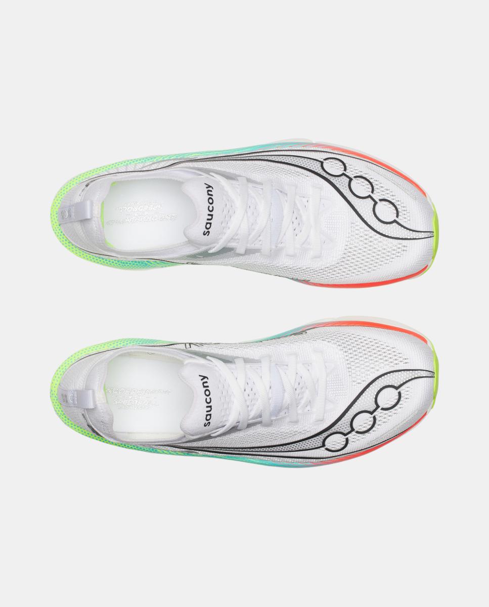 Sapatilhas de Running de Homem ENDORPHIN ELITE 3 Saucony Branco-3