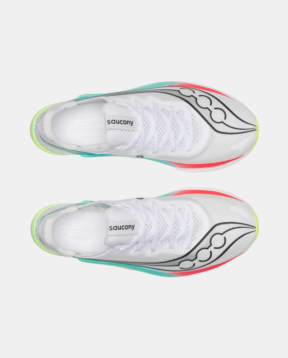 Sapatilhas de Running de Homem ENDORPHIN PRO 5 Saucony Branco-3
