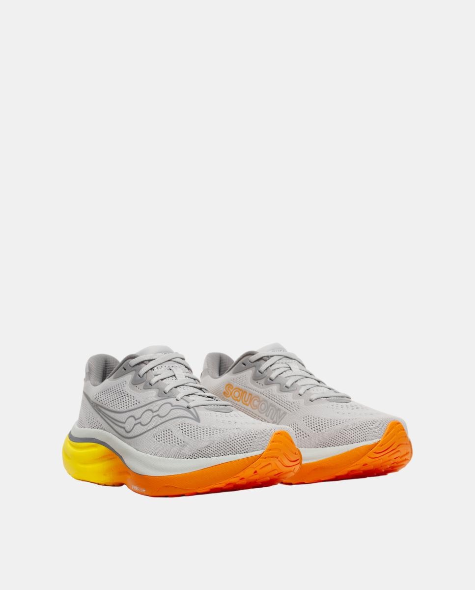 Sapatilhas de Running de Homem RIDE 19 Saucony Cinzento / Laranja-2