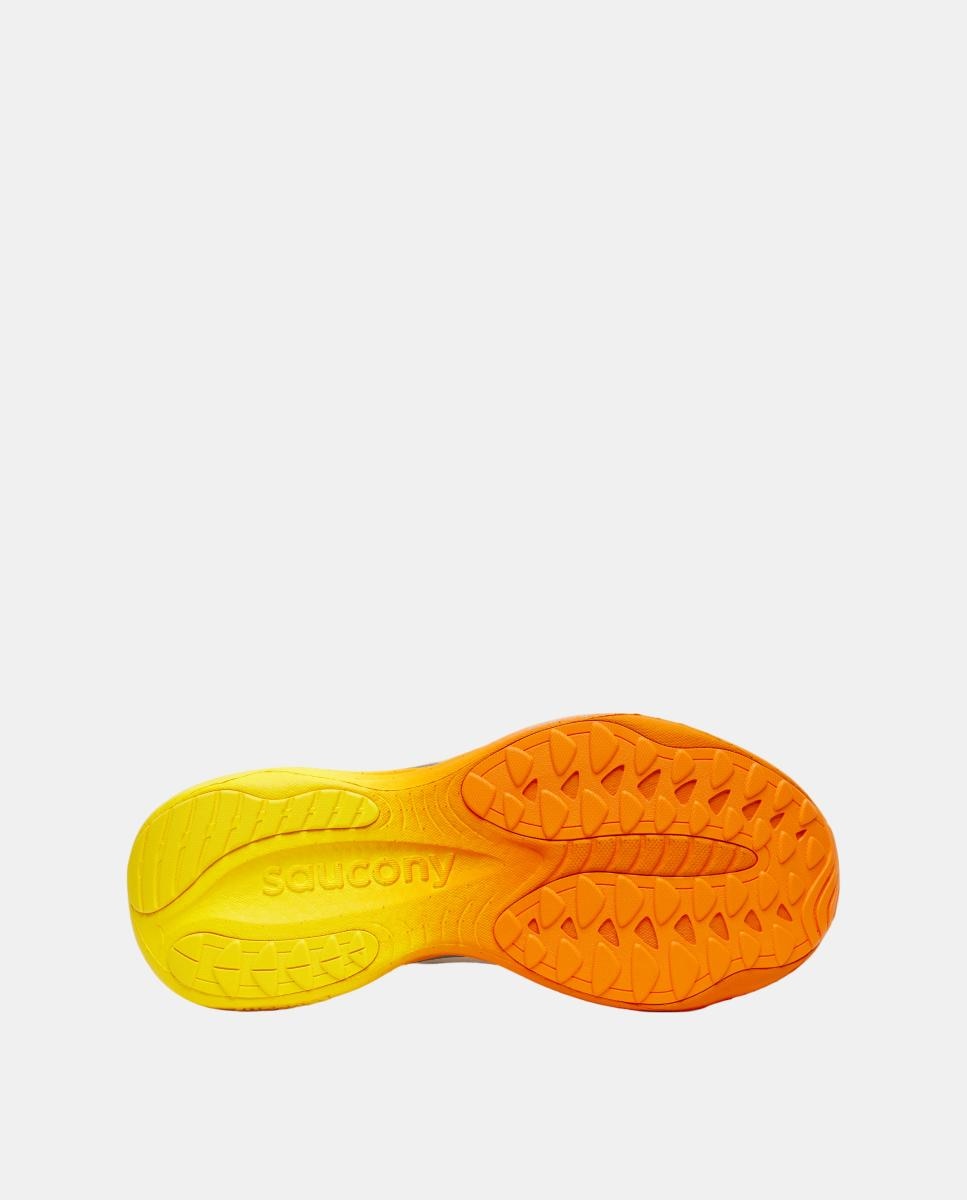 Sapatilhas de Running de Homem RIDE 19 Saucony Cinzento / Laranja-5