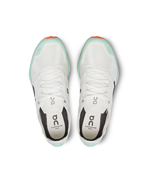 Zapatillas de trail running de mujer Cloudventure Peak 3 Undyed On - Blanco / Verde Blanco / Verde-3