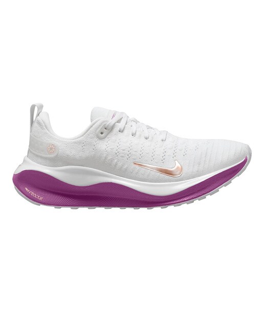 Sapatilhas de Running de Mulher Reactx Infinity Run 4 Branco/Roxo-1