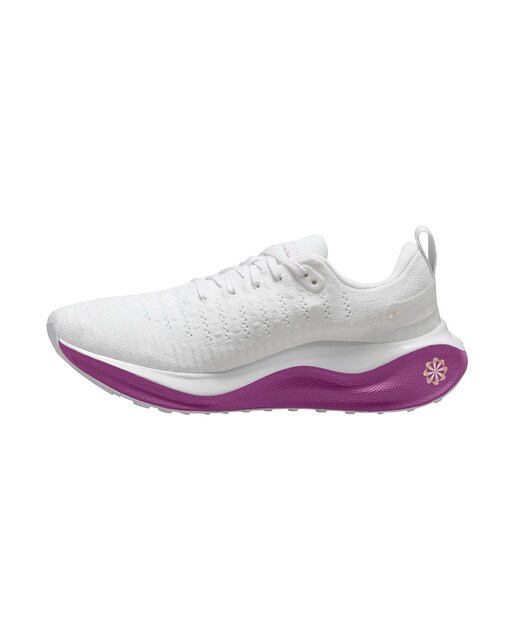 Sapatilhas de Running de Mulher Reactx Infinity Run 4 Branco/Roxo-4