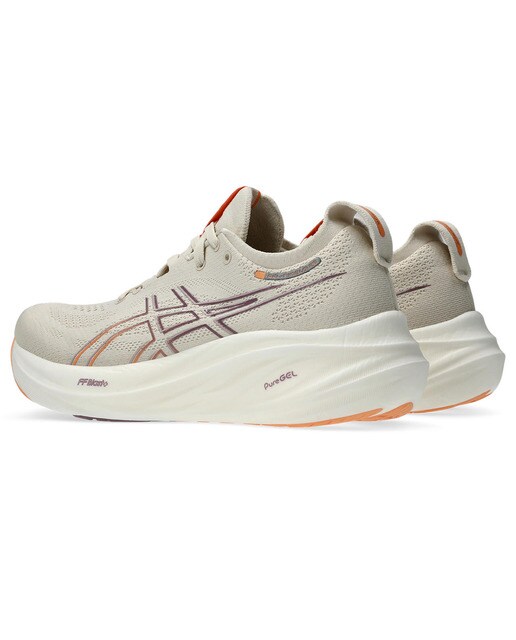 Sapatilhas de Running de Mulher Gel-Nimbus 26 Bege-5
