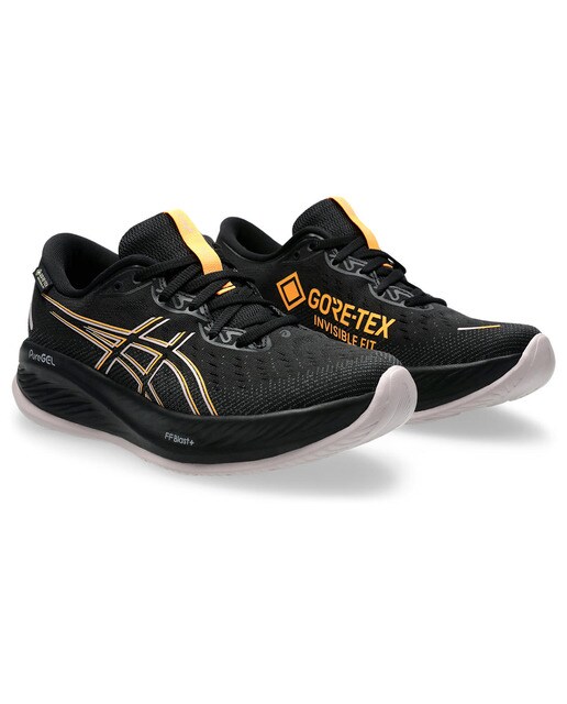 Sapatilhas de Running de Mulher Gel-Cumulus 26 GTX Preto / Laranja-2