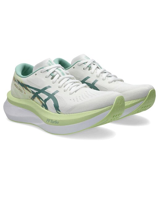 Sapatilhas de Running de Mulher Magic Speed 4 Branco / Verde-2