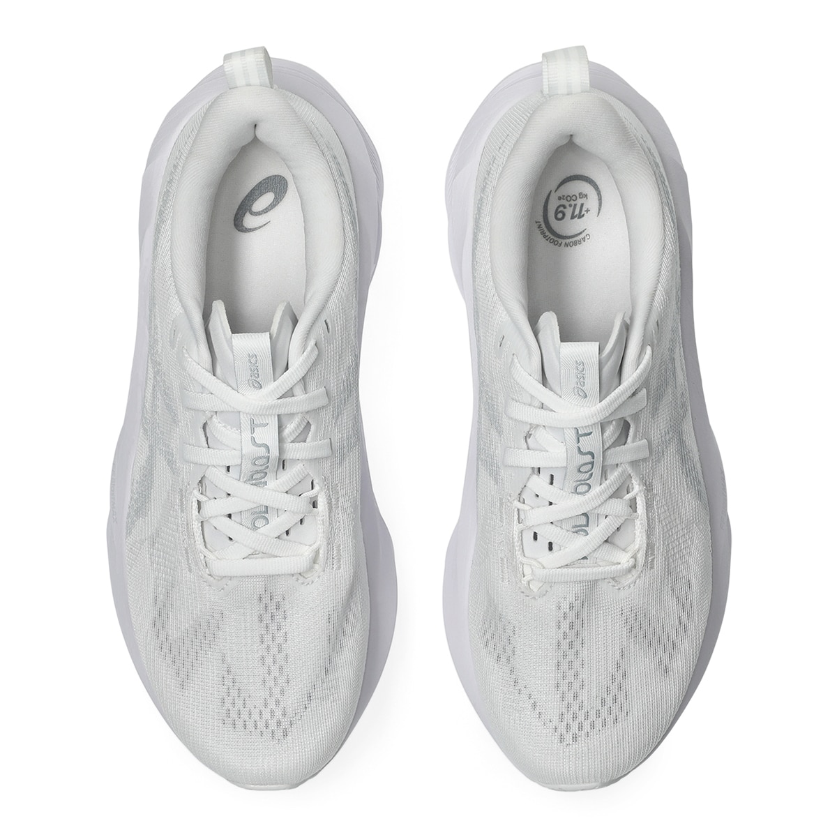 Zapatillas de running de mujer NOVABLAST 5 Asics Blanco / Gris