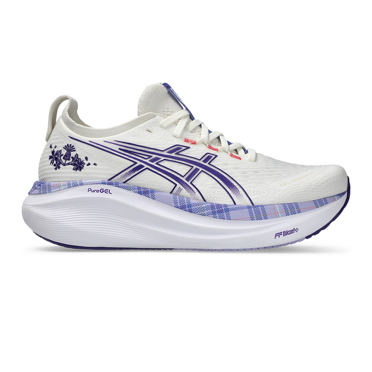 Sapatilhas de Running de Mulher Gel-Nimbus 27 Branco / Lilás-1