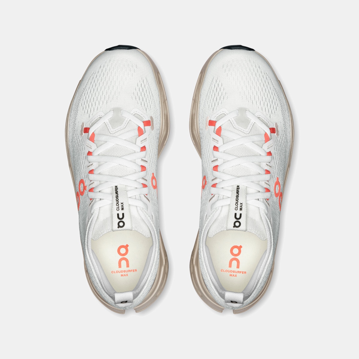 Zapatillas de running de mujer Cloudsurfer Max On Blanco · El