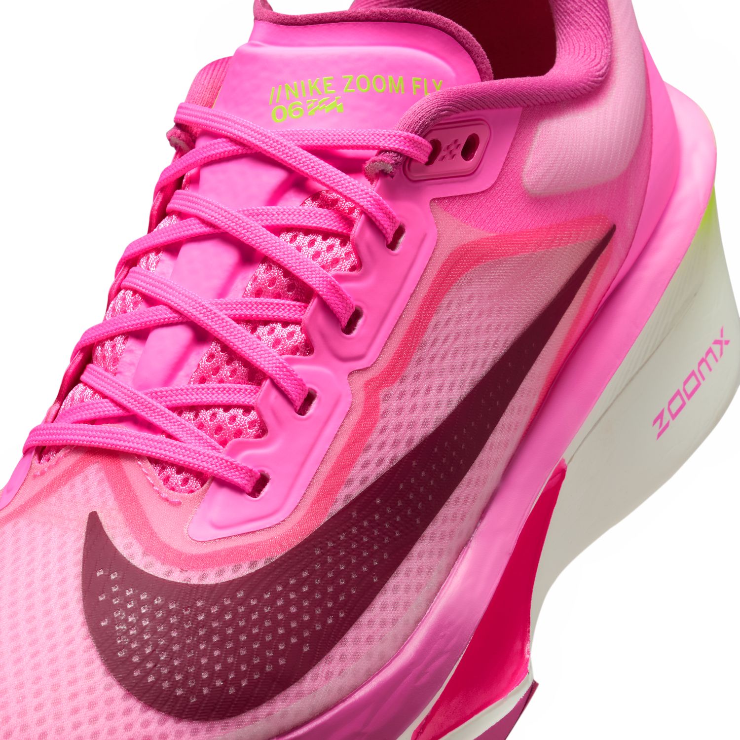 Sapatilhas de Running de Mulher W Zoom Fly 6 Vermelho-10
