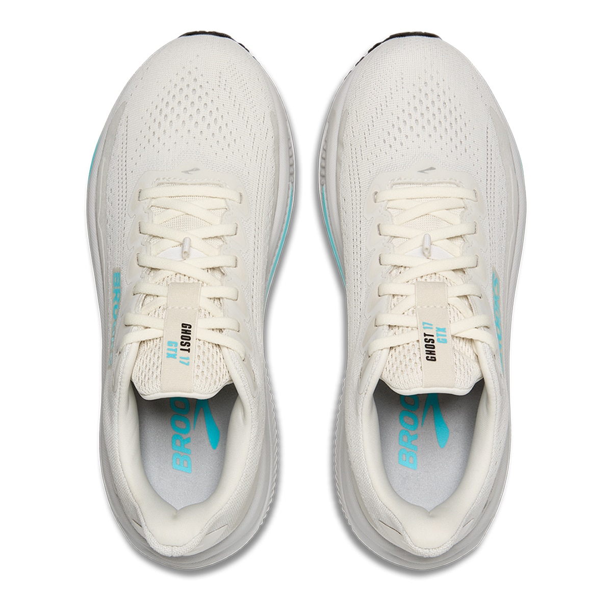 Sapatilhas de Running de Mulher Ghost 17 GTX Cinzento-claro / Azul-3