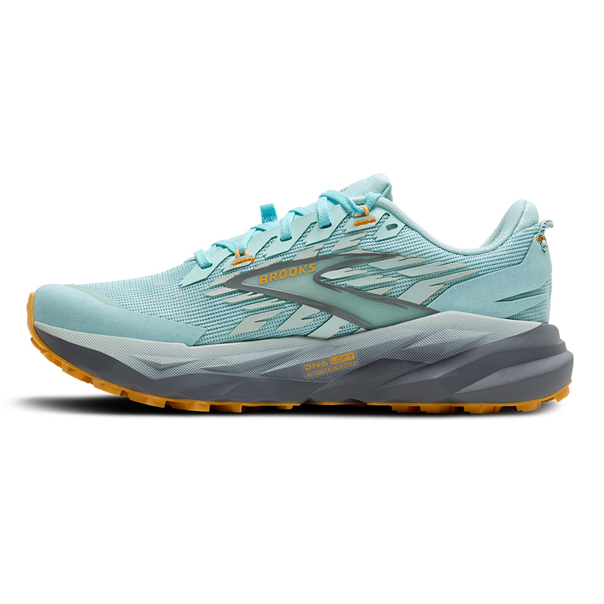Sapatilhas de Trail Running de Mulher Cascadia 19 Celeste-4