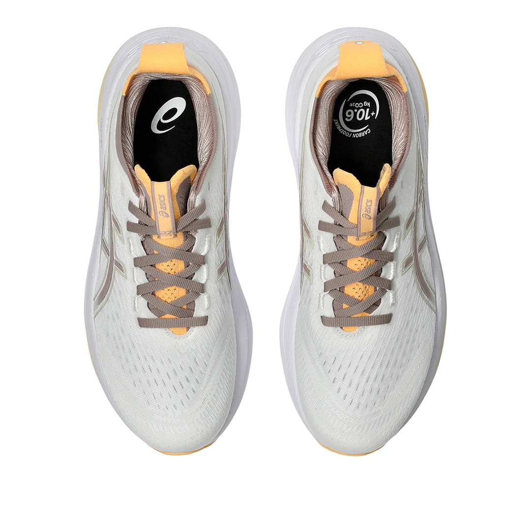 Sapatilhas de Running de Mulher Gel-Nimbus 27 Branco/Bege-3