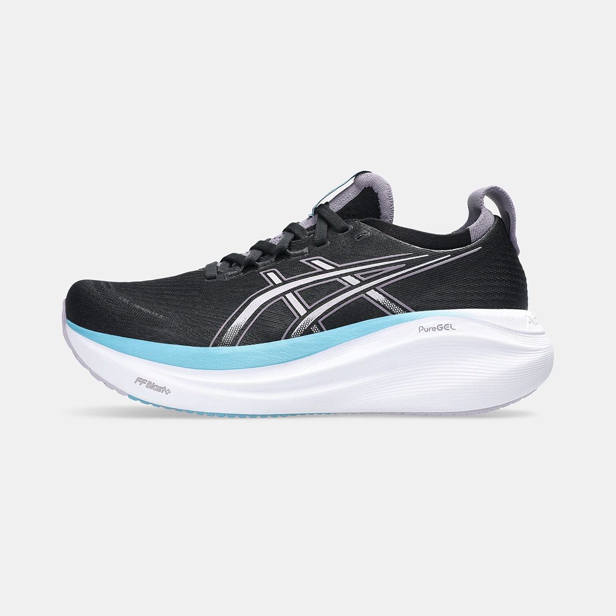 Sapatilhas de Running de Mulher Gel-Nimbus 27 Preto / Violeta-3