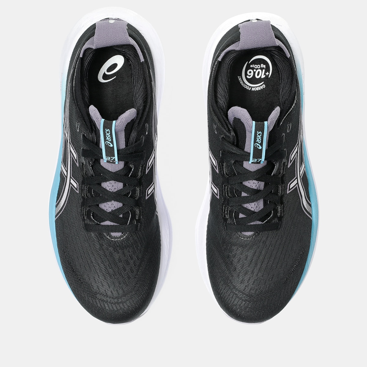 Sapatilhas de Running de Mulher Gel-Nimbus 27 Preto / Violeta-4