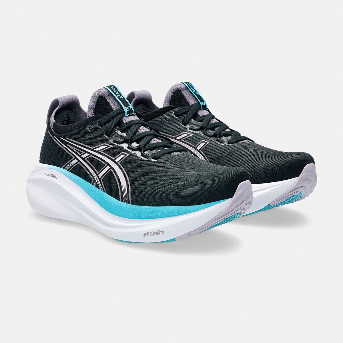 Sapatilhas de Running de Mulher Gel-Nimbus 27 Preto / Violeta-8