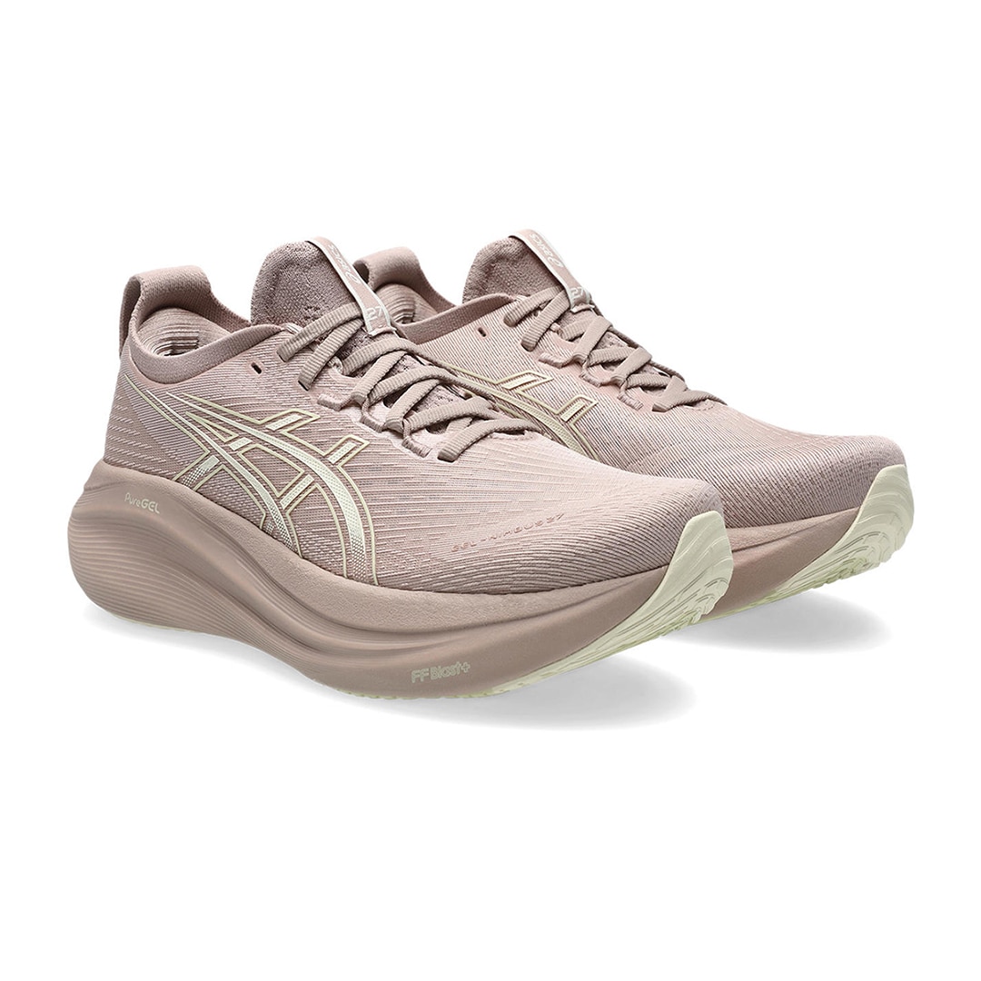 Sapatilhas de Running de Mulher Gel-Nimbus 27 Bege / Bege-2